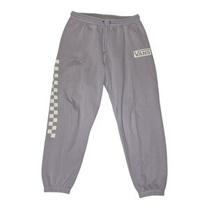Vans Sweatpants Light Purple/Violet Checkered Design Small/Medium